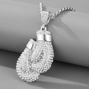 Bag Mitts Silver Chain