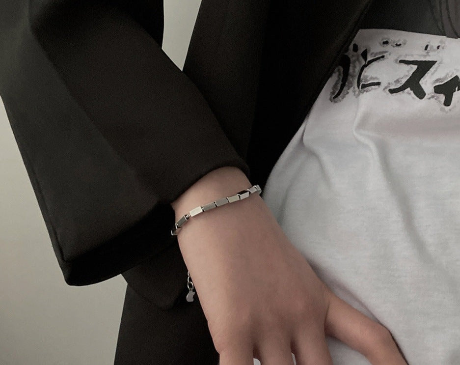 Gleaming Silver Bracelet | Salty