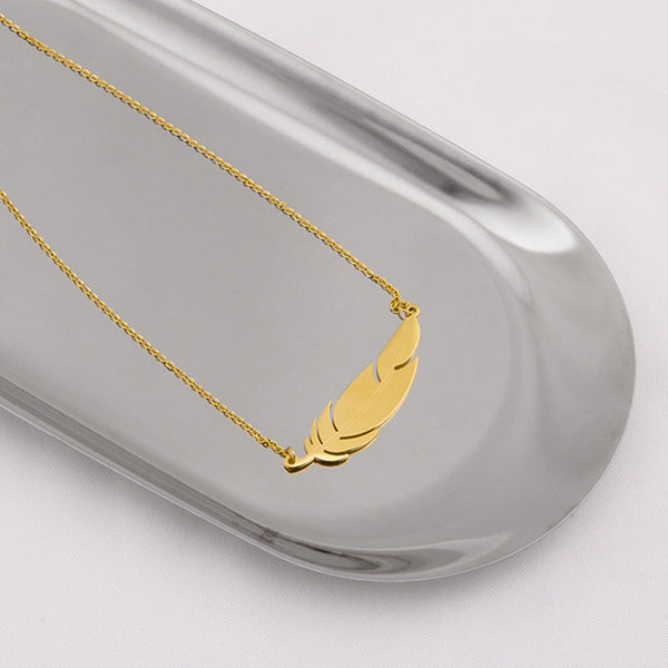 Personalised Leafy Dreamscape Golden Chain