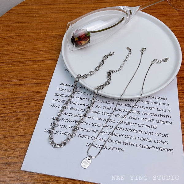 Dual Silver Mod Chain