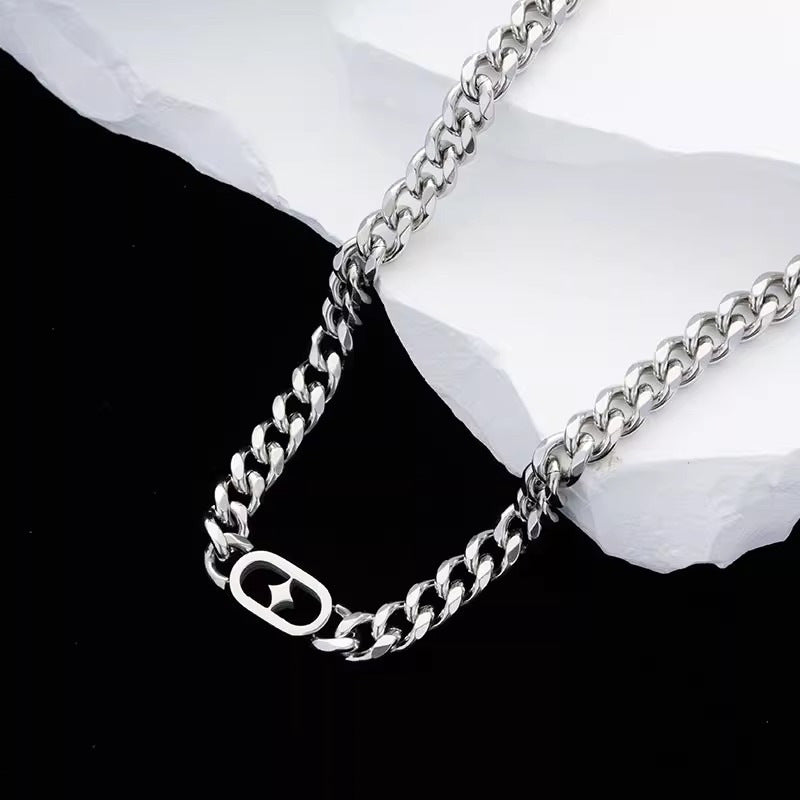 Badass Silver Thick Chain | Salty