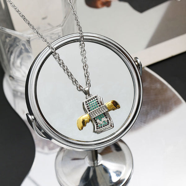 Flying Dollar Chain - Gold