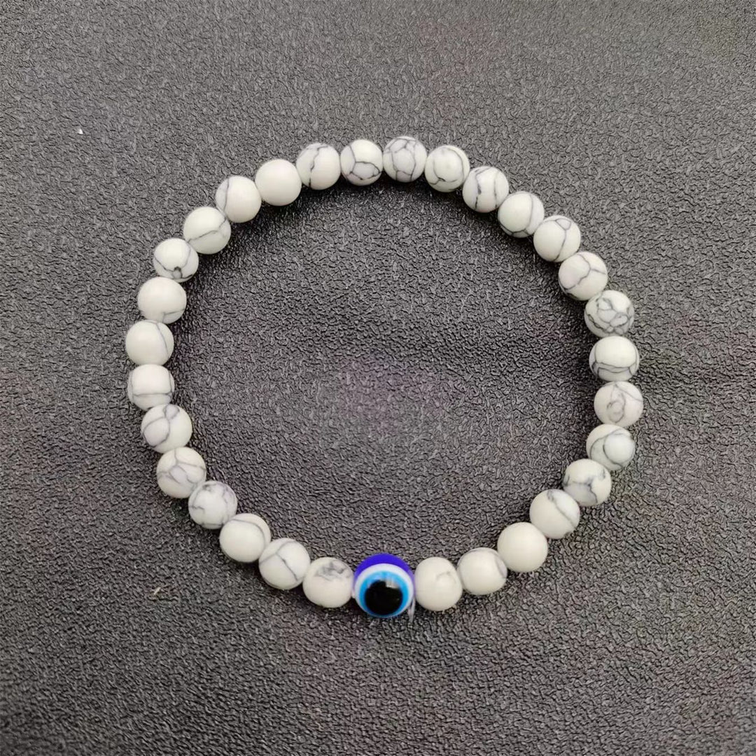 Protective Evil Eye Natural Stone Band | Salty