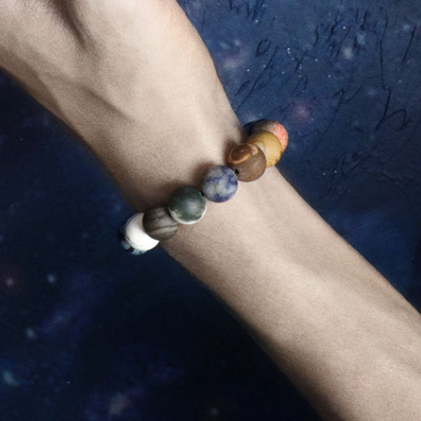 Galaxy Travel Beaded Band