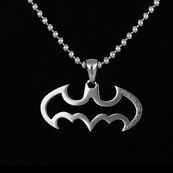 Bruce Wayne Silver Pendant