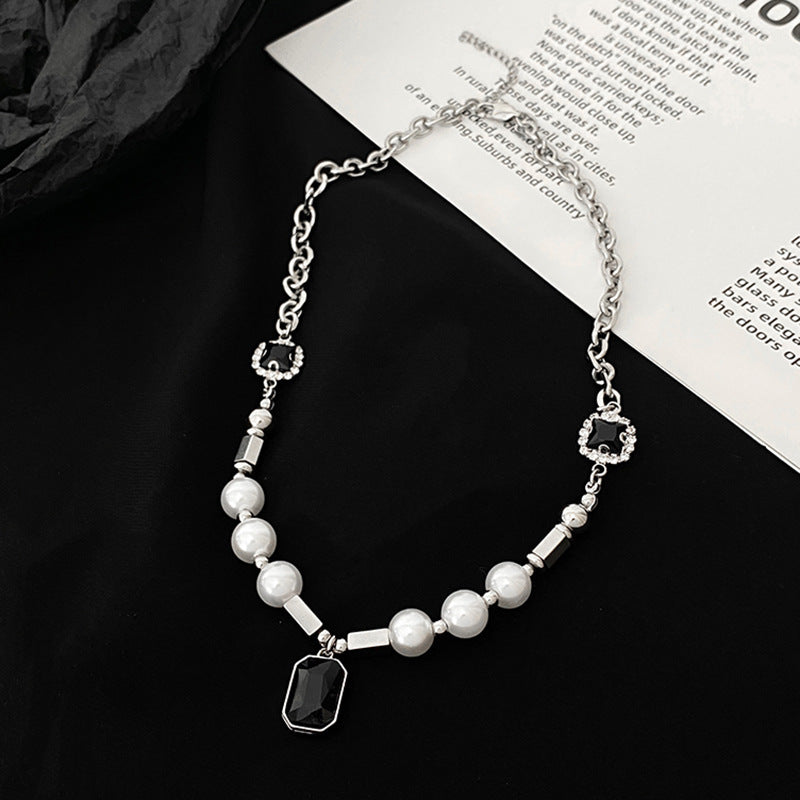 Lunar Moon Pearl Necklace | Salty