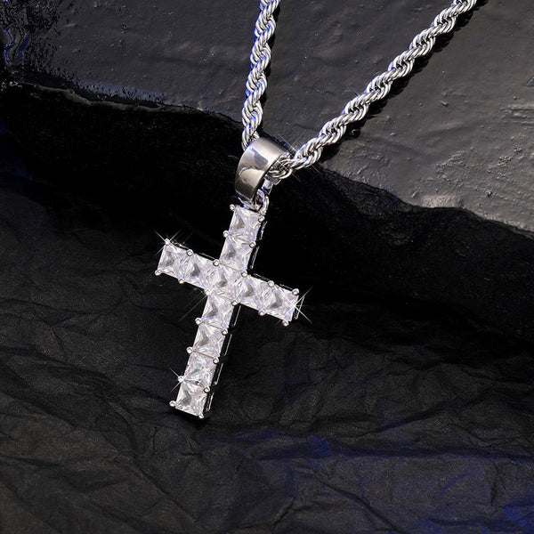 James The Great Cross Chain - Silver
