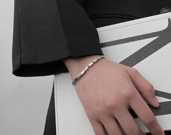 Gleaming Silver Bracelet