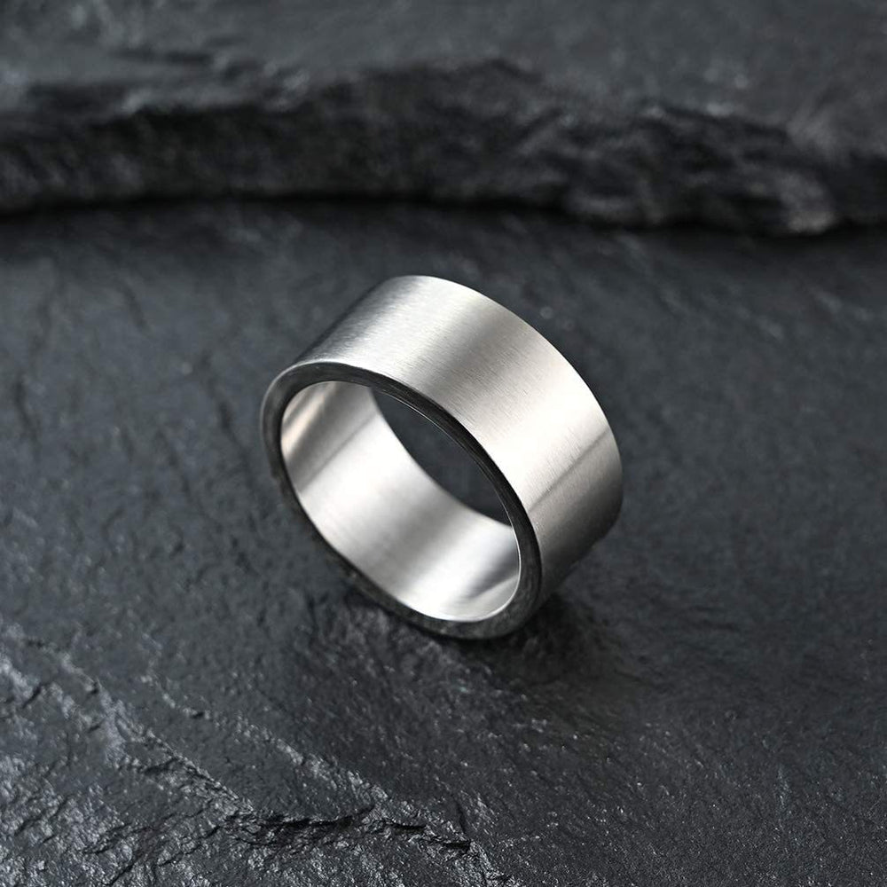 Stocky Daily Wear Ring - Silver | Salty