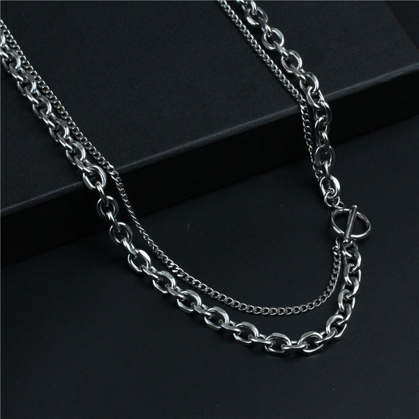 Layered Toggle Chic Chain