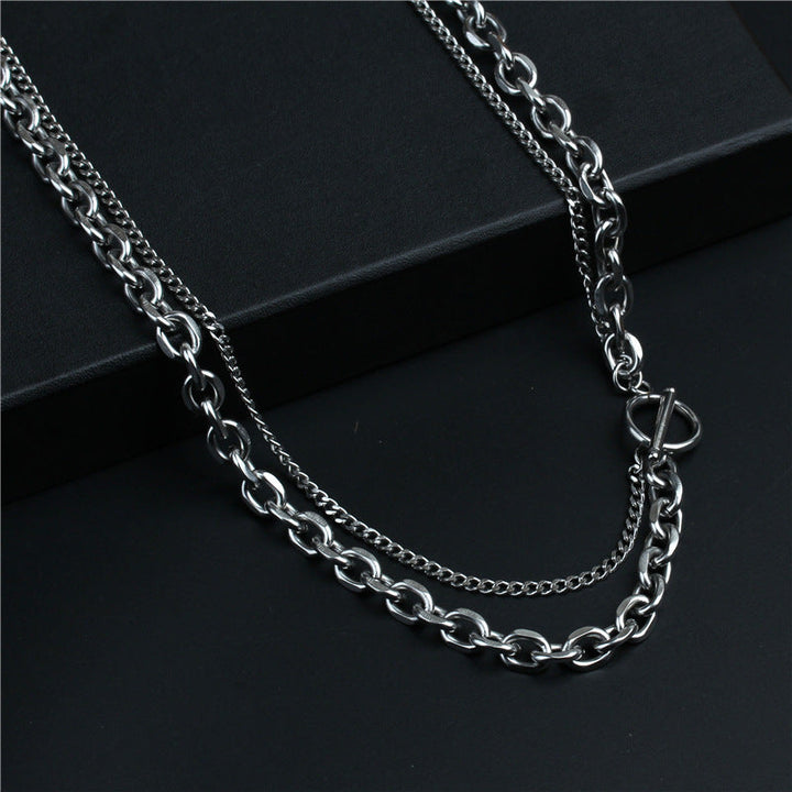 Layered Toggle Chic Chain - Salty Accessories