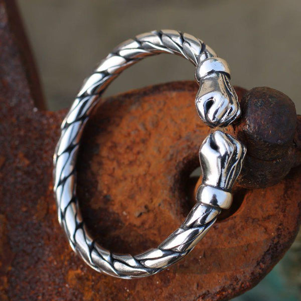 Bag Mitts Silver Cuff