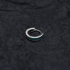 Sky Silver Hoop - Salty Accessories
