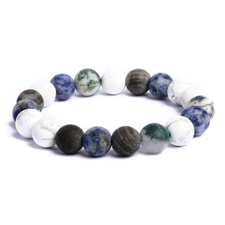 Wisdom Within Alabaster Beaded Band | Salty