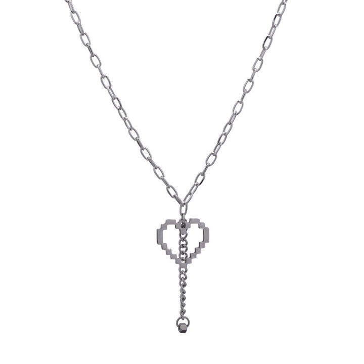 Cute In Love Silver Chain | Salty