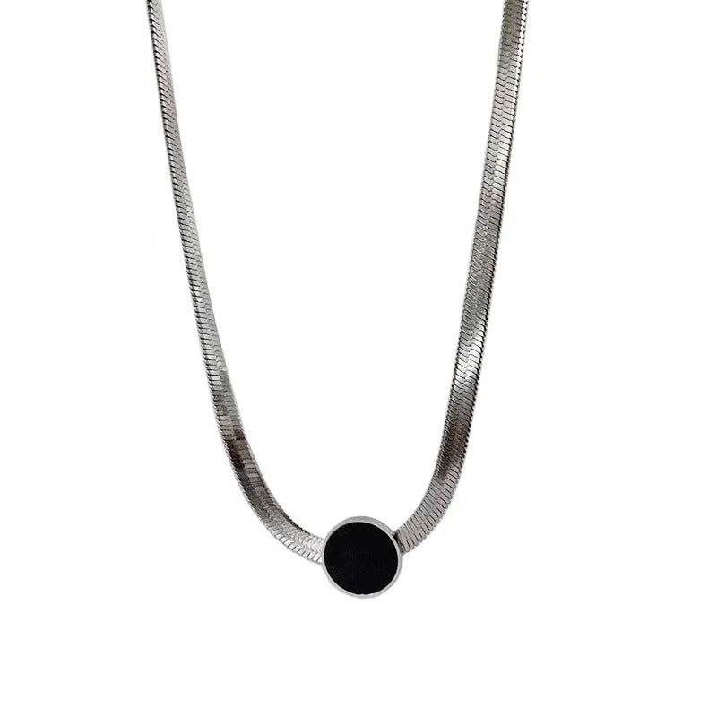 Steel & Shadows Necklace | Salty