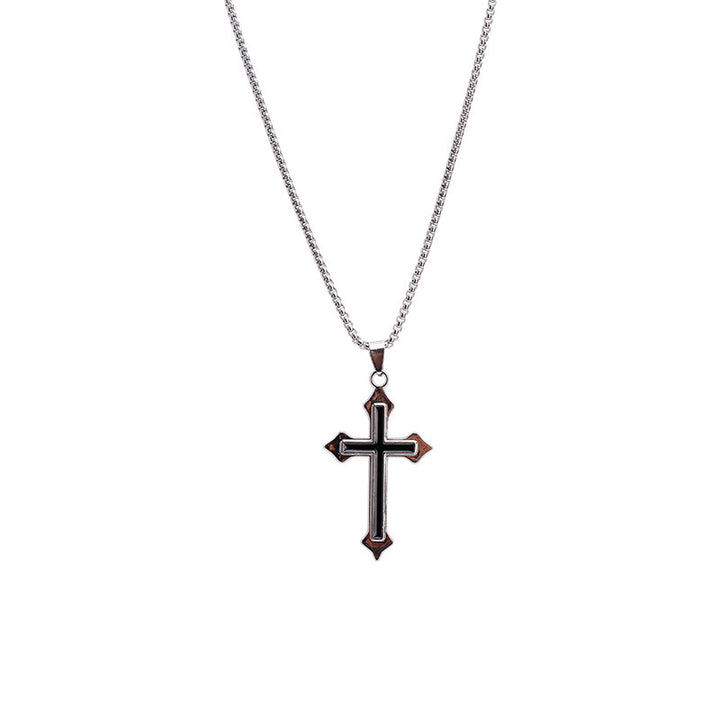 Black Crossway Pendant | Salty