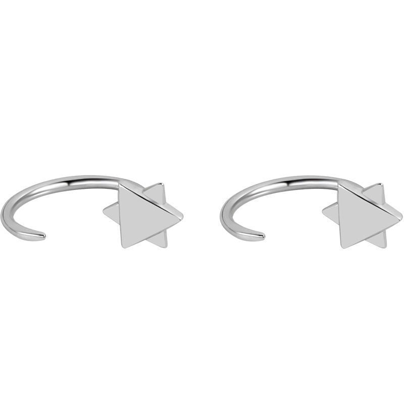 Classic Half Hoop Earrings | Salty