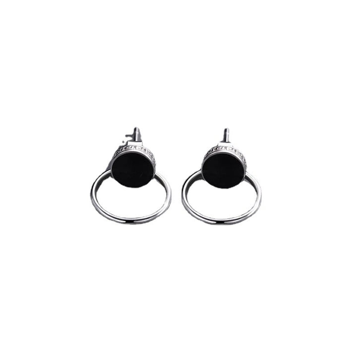 Modern Style Black Hoops | Salty