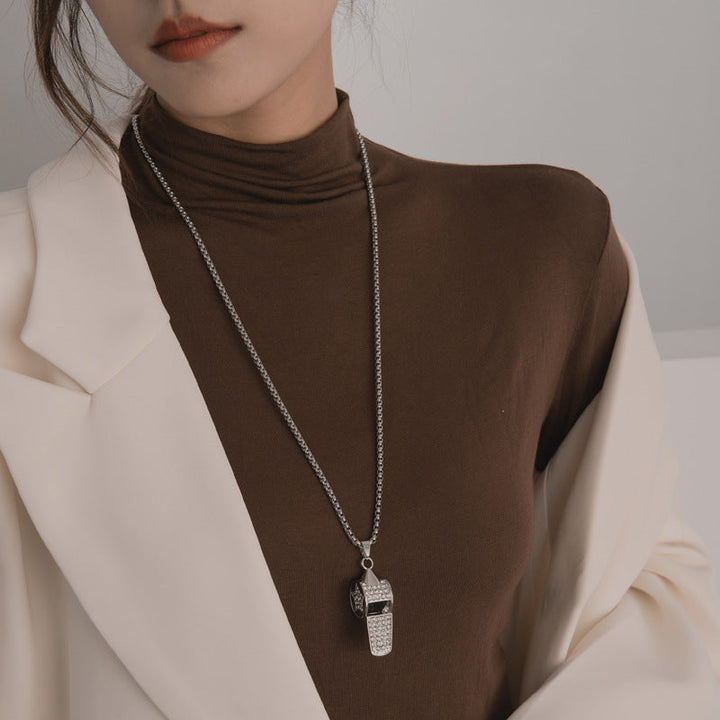 Skipper Hiss Silver Pendant - Salty Accessories