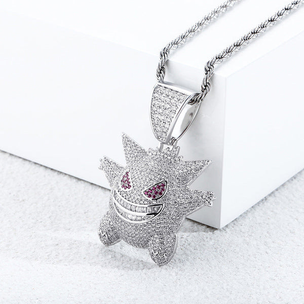 Monstrous Marvel Silver Pendant