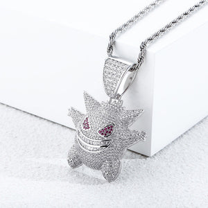 Monstrous Marvel Silver Pendant