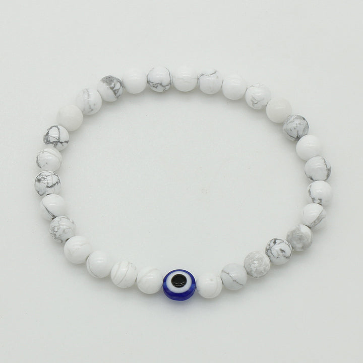 Protective Evil Eye Natural Stone Band | Salty