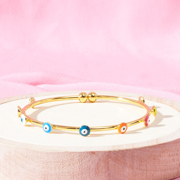 Traditional Multi colour Evil Eye Bangle