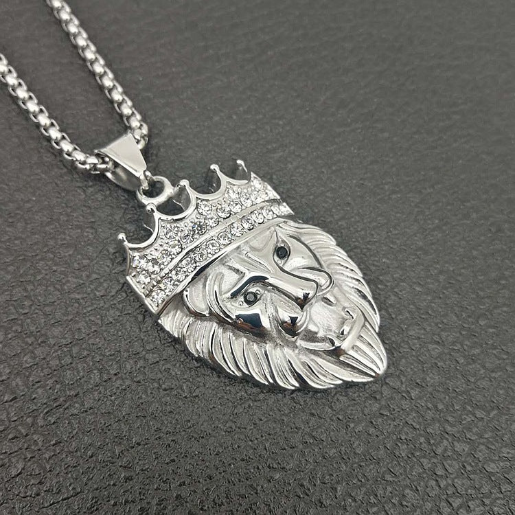 Leo Silver King Pendant | Salty