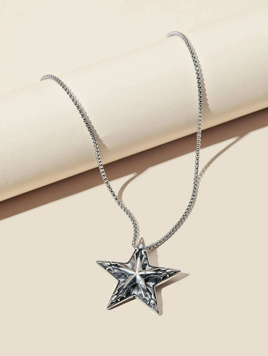 Shuriken Locket Chain