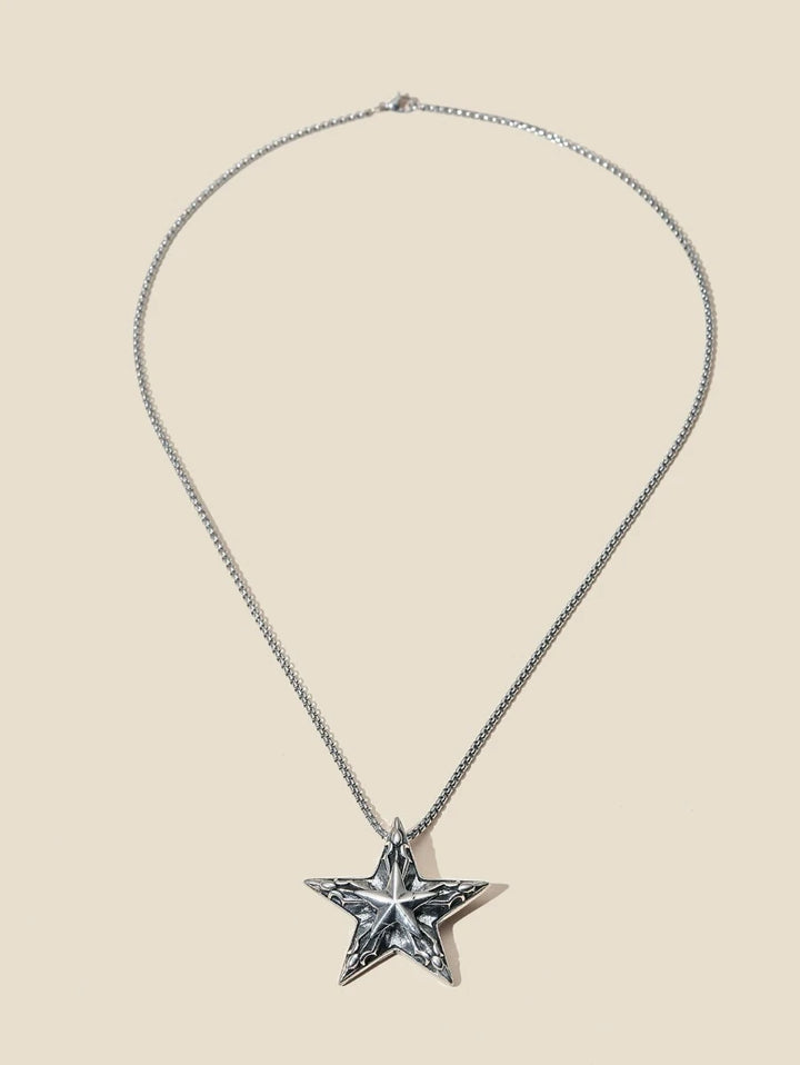 Shuriken Locket Chain