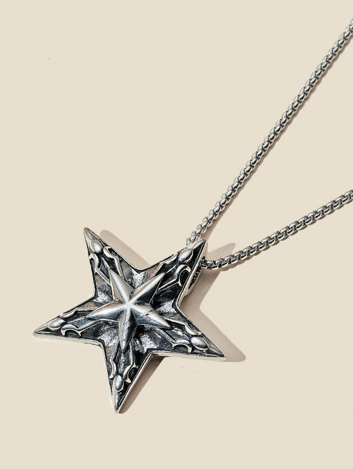 Shuriken Locket Chain