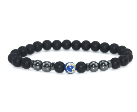 Good Fortune Gemstone Bead Bracelet | Salty