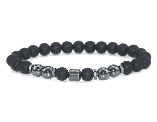 Natural Stone Alabaster Beaded Band