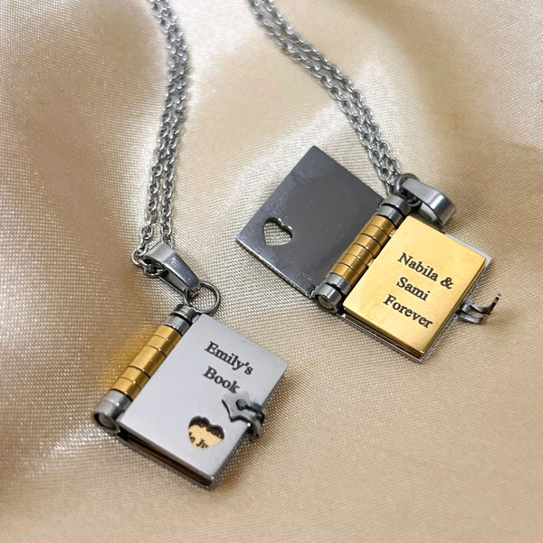 Chapter of Love Silver Necklace