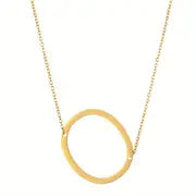 Chic Alphabet Golden Necklace