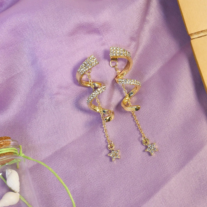 2-In-1 Spiral Wind Chime Earrings