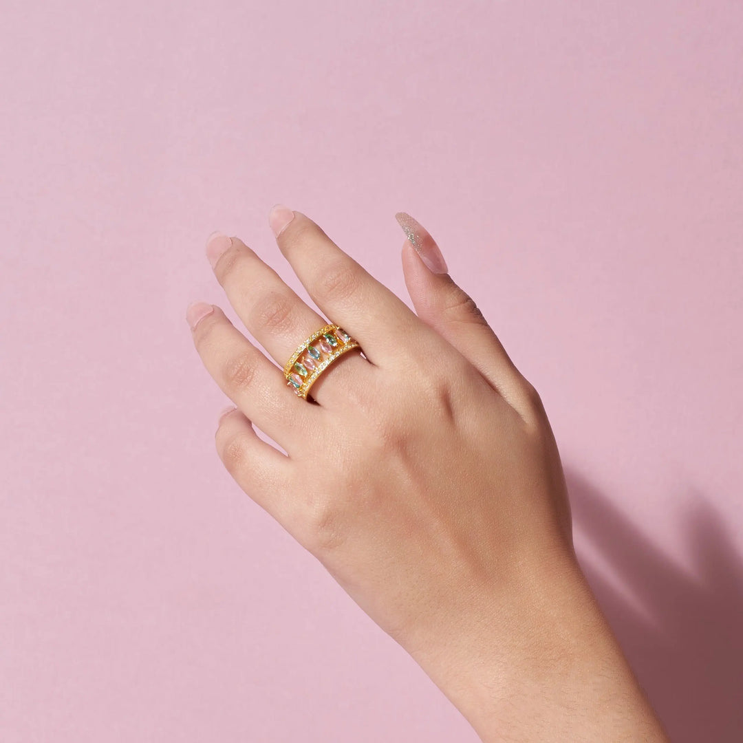 2 in 1 Baguette diamond Ring | Salty