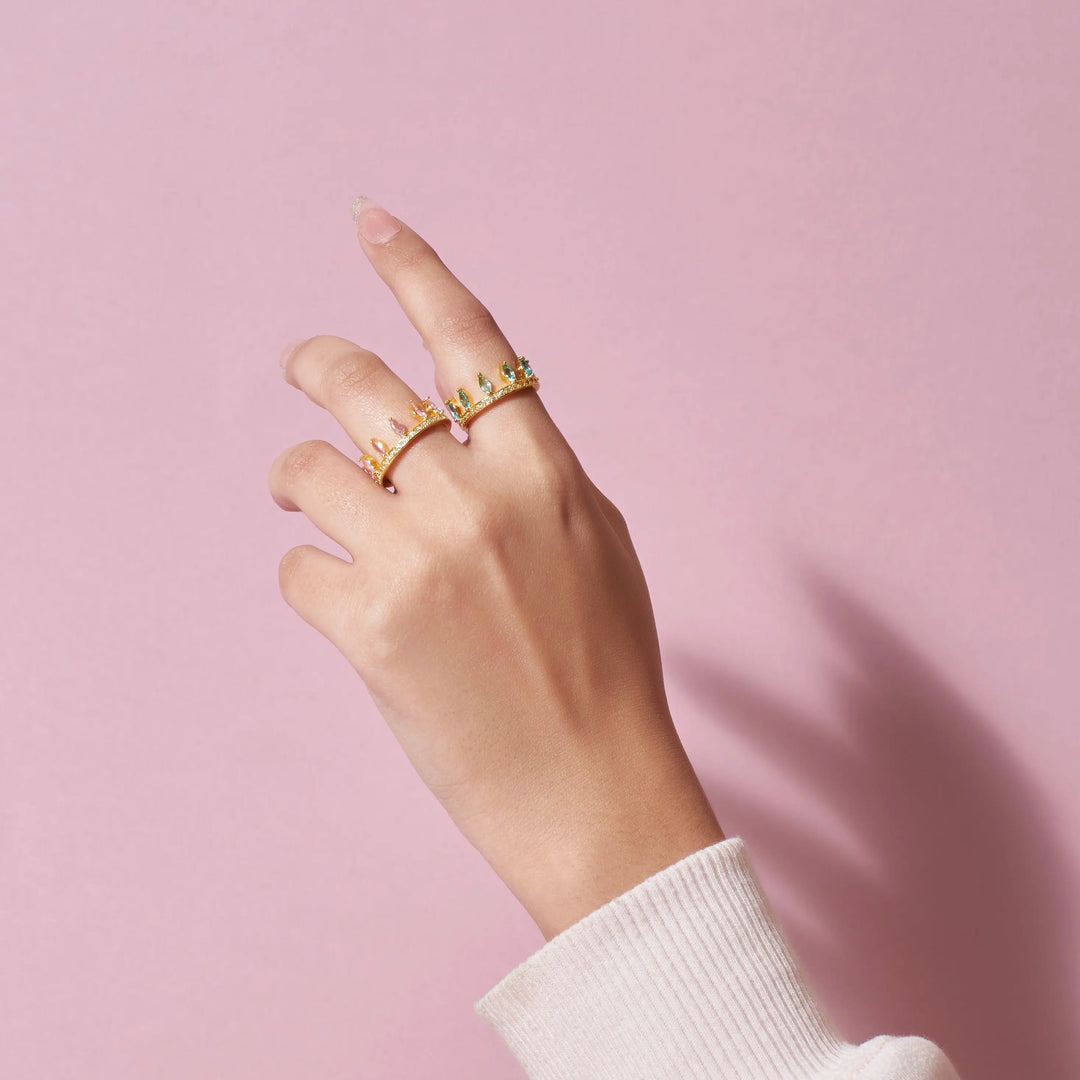 2 in 1 Baguette diamond Ring | Salty
