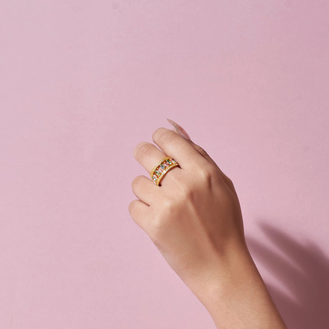 2 in 1 Baguette diamond Ring | Salty