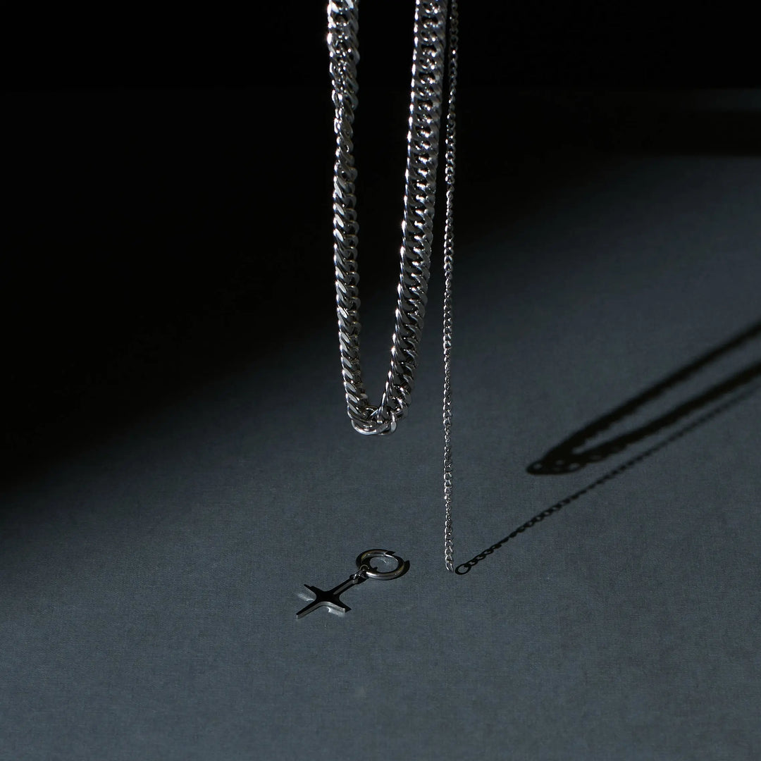 2 in 1 Starstruck Silver Necklace and Earring - Salty Accessories