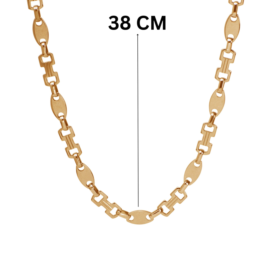 Minimalist Chain Gold Necklace - Salty Accessories