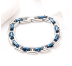 Duo Link Bracelet - Blue | Salty