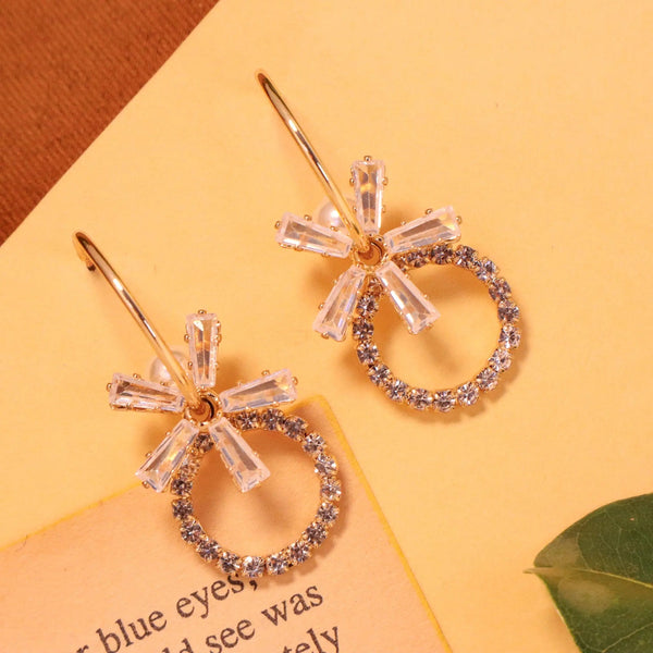 2in1 korean fancy earrings