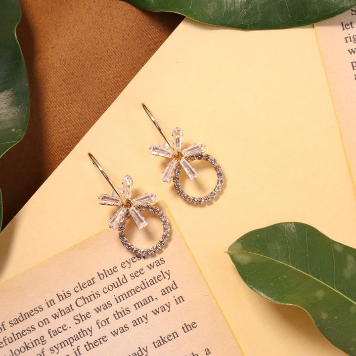 2in1 korean fancy earrings - Salty Accessories