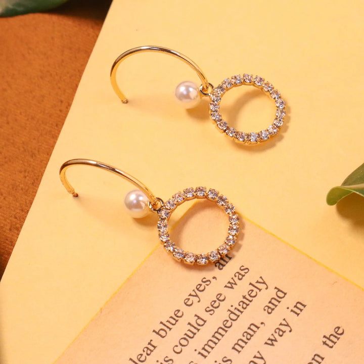 2in1 korean fancy earrings - Salty Accessories