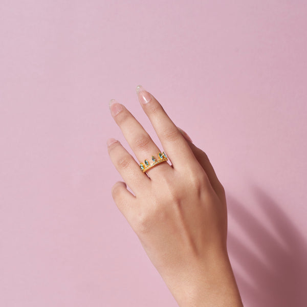 2 in 1 Baguette diamond Ring