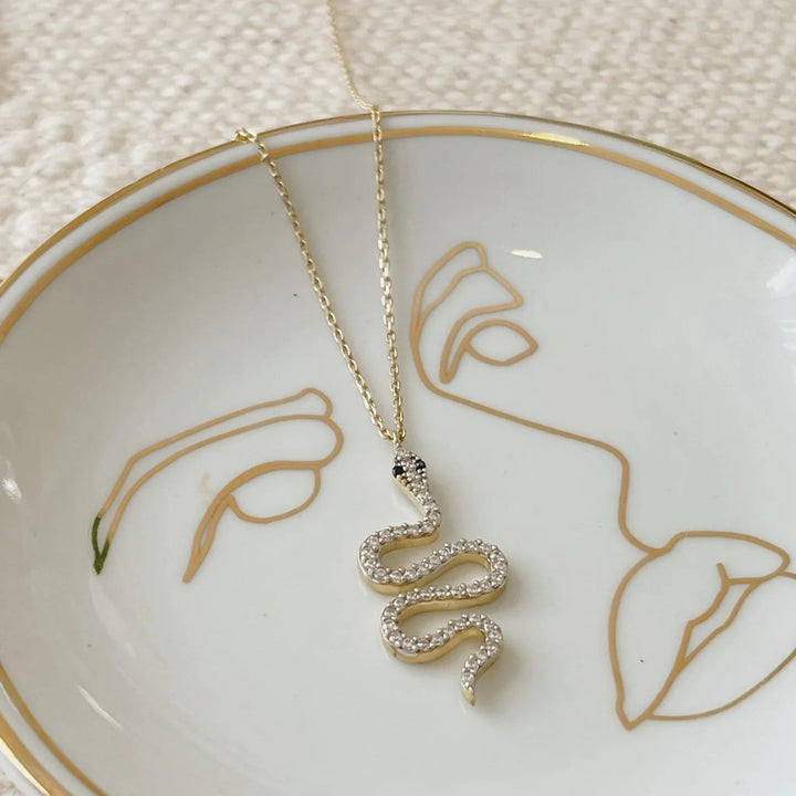 Slytherin Serpent Necklace - Salty Accessories