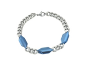 Azure Apex Link Bracelet | Salty