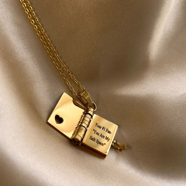 Chapter of Love Gold Necklace